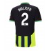 Manchester City Kyle Walker #2 Borte Drakt 2024-25 Kortermet